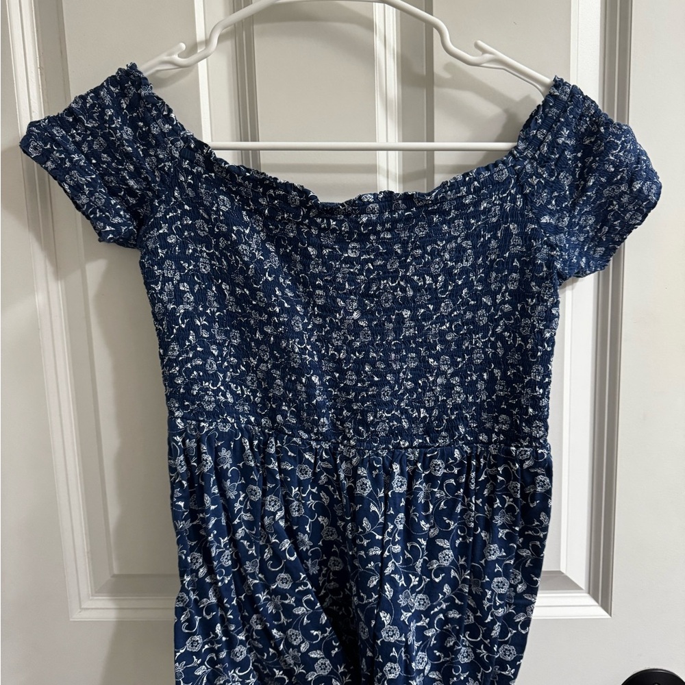 Old Navy Floral Off-Shoulder Shirt